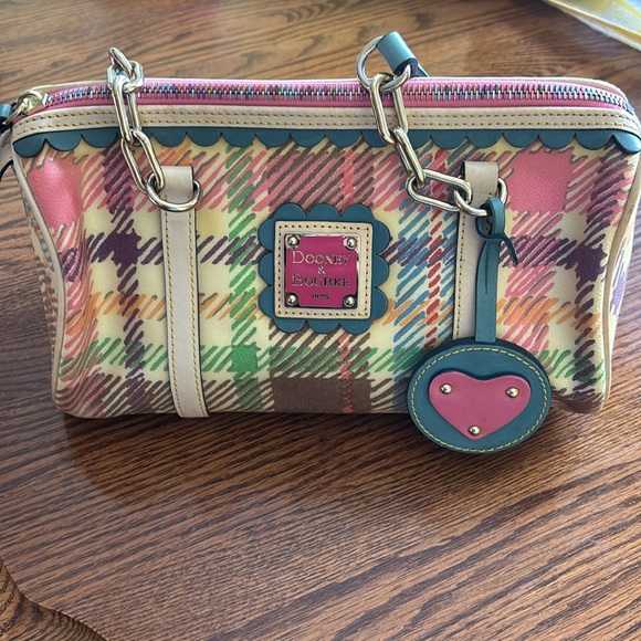 Dooney & Bourke Plaid Purse - Picture 1 of 12